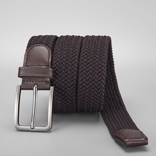 Cinturones Tejidos para Hombres y Adolescentes - Estilo Moderno