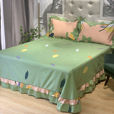 Juego de Sábanas y Funda de Almohada 100% Algodón Puro con Bordes Redondeados - Image 22