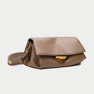 Bolso Mensajero de Cuero Genuino - Diseño Minimalista y Versátil - Image 5