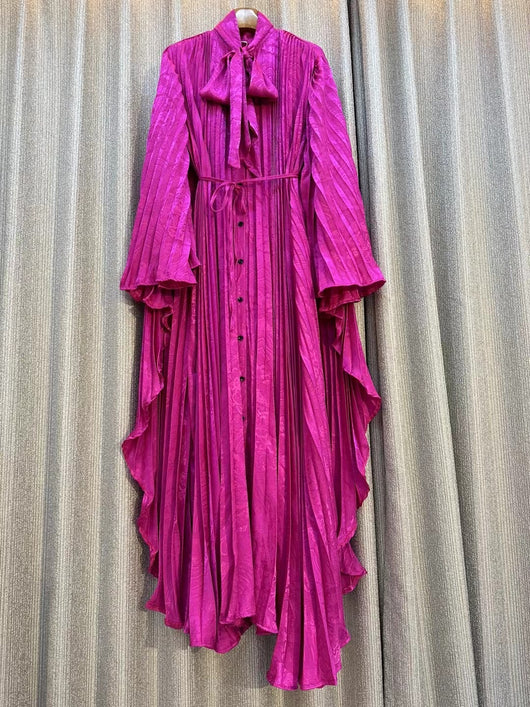 Vestido Camisa Convertible de Primavera con Cinturón Reversible - Image 3