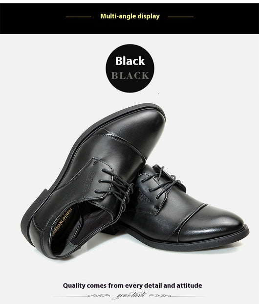Zapatos Formales de Cuero para Hombre Talla Grande - Respirable y Cómodo - Image 22