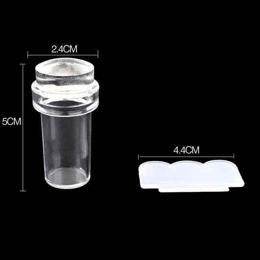 Sello Transparente para Nail Art - Raspador de Flores con Mango Ergonómico - Image 8