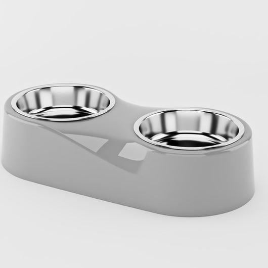 Comedero Separado para Gatos en Acero Inoxidable - Image 3