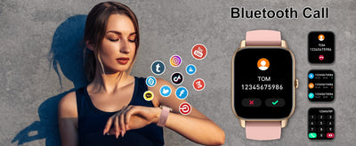 Reloj Inteligente con Llamadas Bluetooth, Monitor Cardíaco y Presión Arterial - Image 24