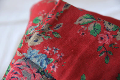 Abrigo Retro Floral de Algodón y Lino para Mujer - Estilo Vintage - Image 24