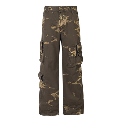 Pantalones Cargo Rectos Oversized Estilo Retro Otoñal - Image 12