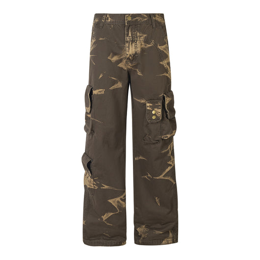 Pantalones Cargo Rectos Oversized Estilo Retro Otoñal - Image 12