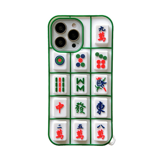 Funda para Teléfono Mahjong Personalizable con Burbujas Antiestrés - Image 6