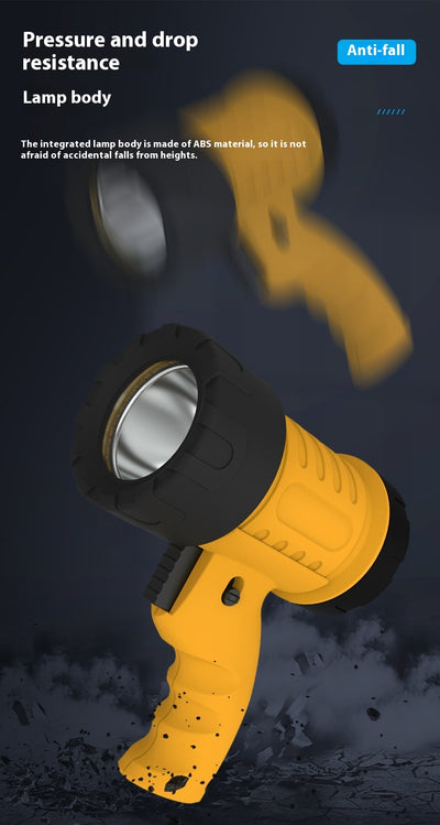 Linterna Táctica LED Recargable USB - Alcance Largo Impermeable para Caza - Image 14
