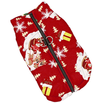Chaleco Térmico de Algodón para Perros - Abrigo Navideño - Image 2