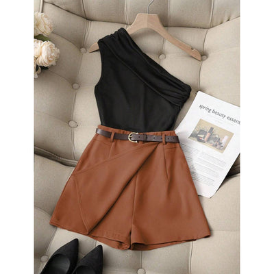 Shorts Negros Elásticos Versátiles para el Día a Día - Image 14