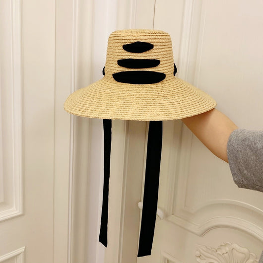 Sombrero de Rafia Xiaoxiangfeng para Playa y Vacaciones - Image 17