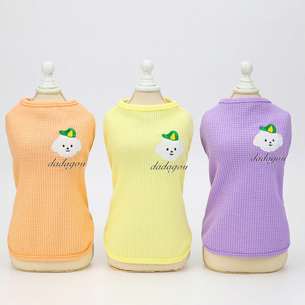 Chaleco de Moda para Perros con Bordado Elegante