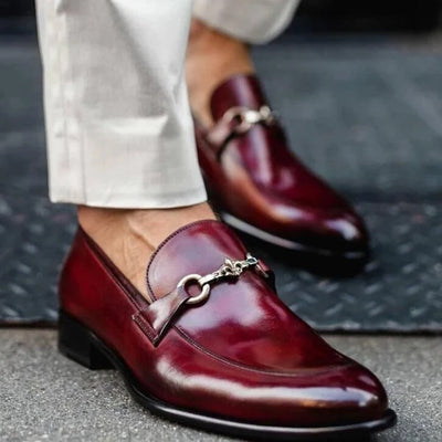 Zapatos de Negocios Casuales para Hombre - Tacón Bajo Otoño - Image 4