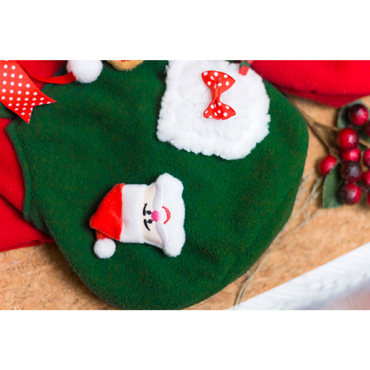 Suéter Navideño de Terciopelo para Perros Pequeños y Medianos - Image 11