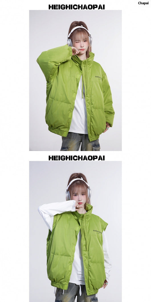 Chaleco Abrigo Desmontable Reversible para Hombre y Mujer - Image 19