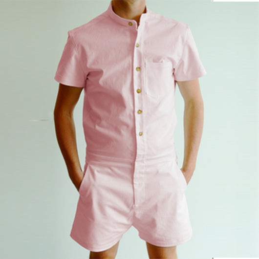 Mono Casual de Manga Corta Elástico para Hombre - Image 10