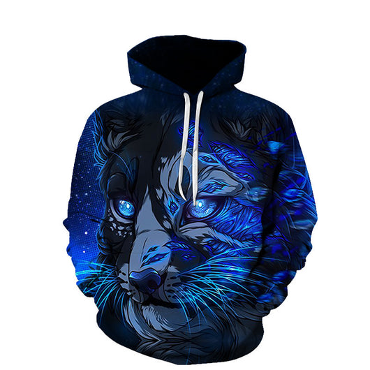 Sudadera 3D Gatos Enamorados - Hoodie Casual Cuello Redondo - Image 5