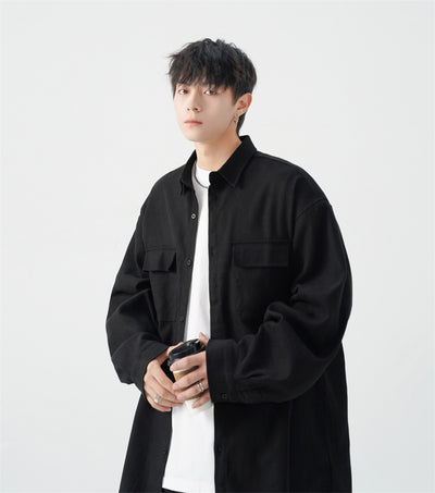 Camisa Jacket Casual Oversize para Hombre - Talla Grande - Image 20