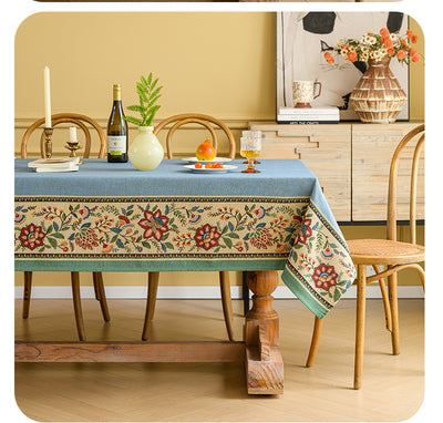 Mantel Rectangular para Mesa de Centro - Diseño Atmosférico en Tela - Image 23