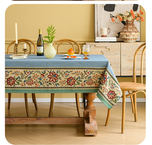 Mantel Rectangular para Mesa de Centro - Diseño Atmosférico en Tela - Image 23