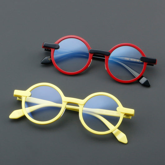 Gafas Retro Marco Grande Estilo Europeo Lentes Transparentes - Image 5