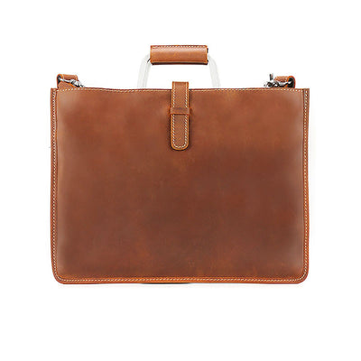 Cartera Ejecutiva Artesanal Británica Retro para Mujer - Image 9