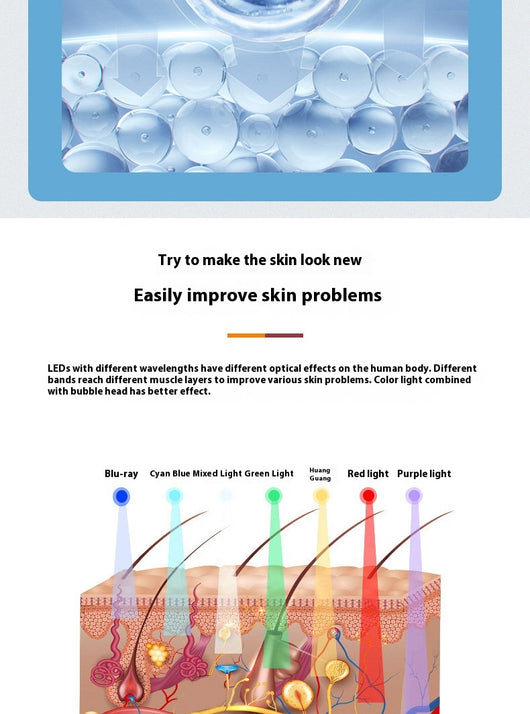 Máquina Facial Oxigenación Burbujas Grandes - Limpieza Profunda, Firmeza y Antiarrugas - Image 11