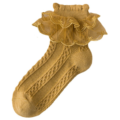 Calcetines Lolita con Encaje para Niñas - Image 5
