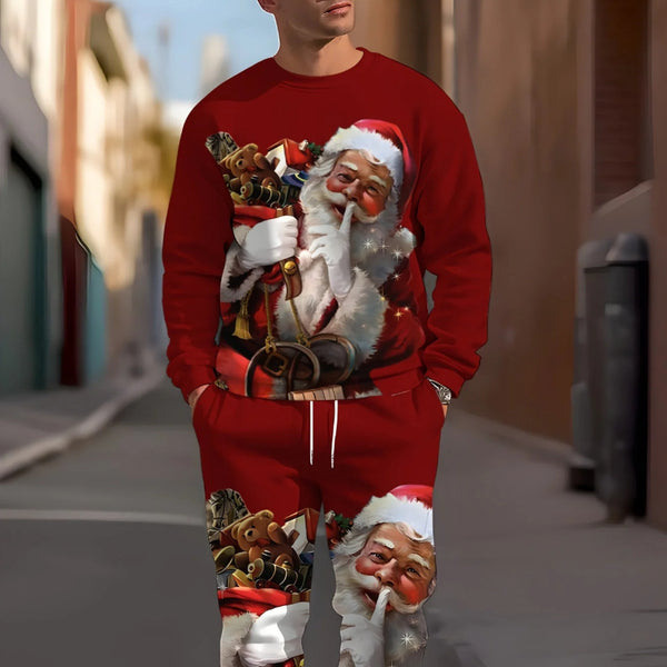 Conjunto Sudadera Deportiva con Capucha de Manga Larga