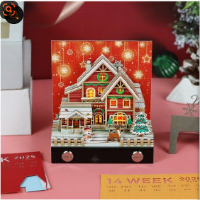 Calendario Adviento Casa de Nieve Navideña - Image 11