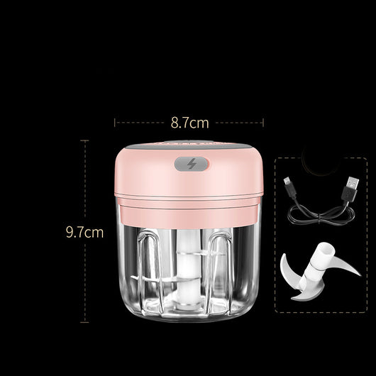 Procesador Eléctrico Mini para Alimentos y Ajo - Tritura, Pica y Mezcla - Image 32