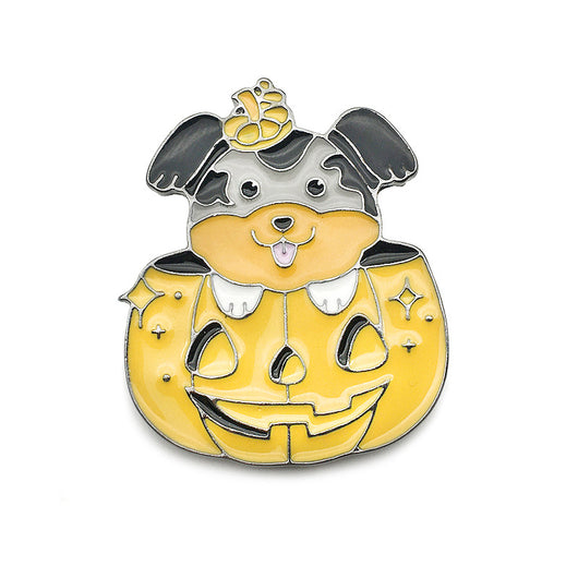 Broche Halloween Serie Calabaza Perro Drácula - Image 3