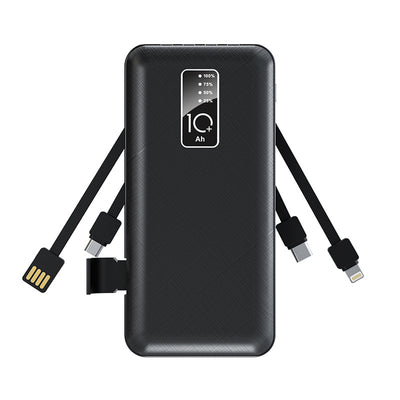 Batería Portátil de 20000 mAh con Cable Integrado - Image 4