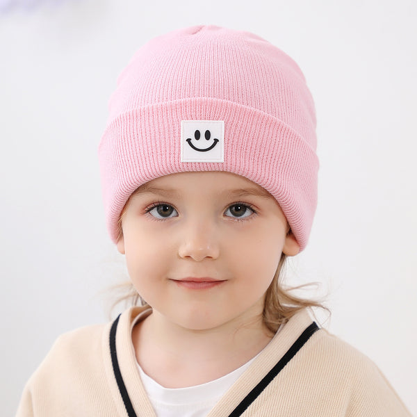 Gorro Tejido para Bebé con Puño Ajustable
