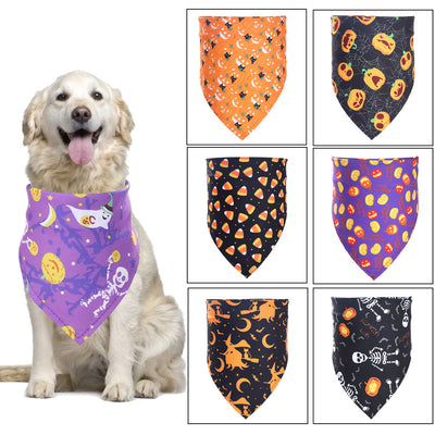 Babero Decorativo Halloween para Mascotas - Gato y Perro