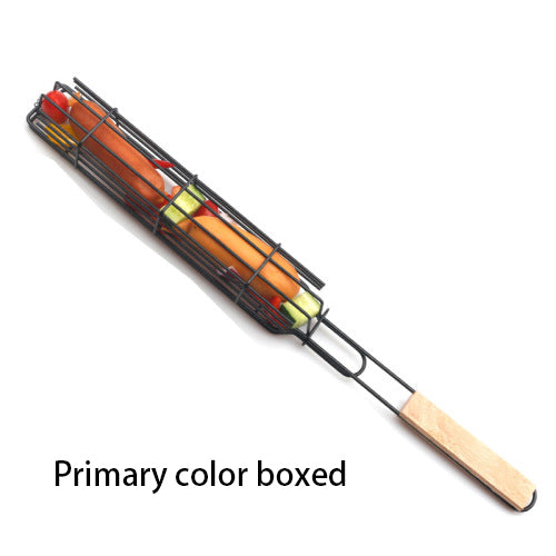 Pinza para Carnes con Mango de Madera y Malla - Herramienta BBQ Profesional - Image 18