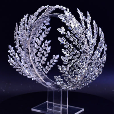 Diadema Brillante con Cristales - Ideas de Peinado Elegante - Image 8