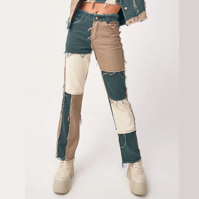 Pantalones Vaqueros Cintura Alta Efecto Reductor Estilo Casual - Image 7