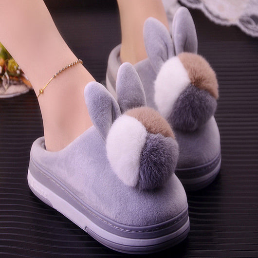 Pantuflas de Tacón Alto en Algodón para Mujer - Image 5