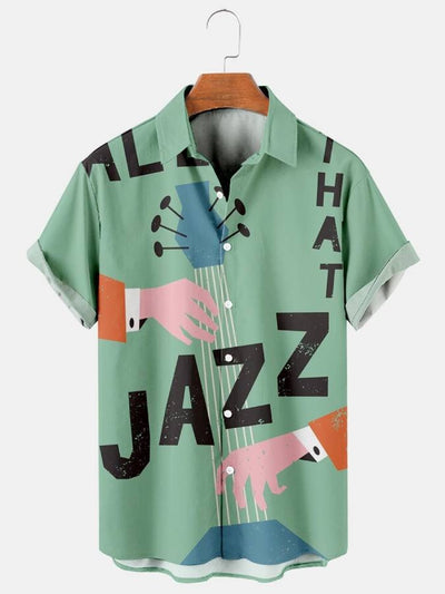 Camisa Casual para Hombre con Estilo Jazz - Image 9