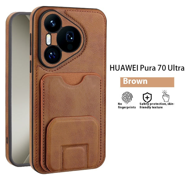 Funda para Pura70pro con Soporte, Cartera y Protección Total