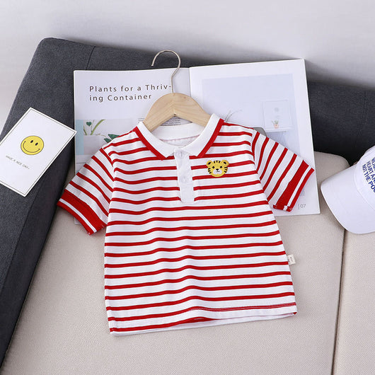 Camisetas Rayadas para Niños Grandes - Básicos de Verano - Image 8