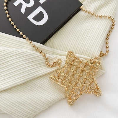 Bolsa Crossbody Estrella de Zinc con Diseño Brillante Minimalista - Image 4