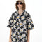 Camisa Vestido Floral Blanco con Botones