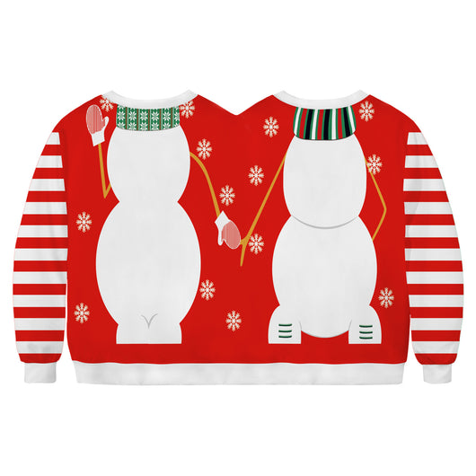 Pijama Navideño 3D para Parejas con Estampado Digital - Image 41
