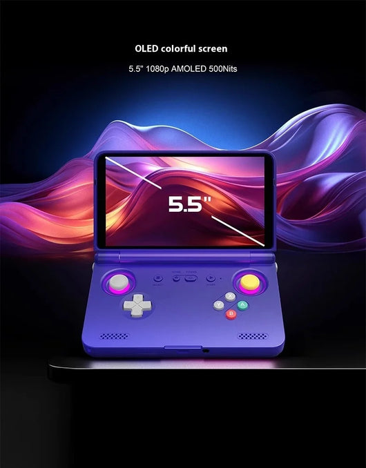 Consola de Juegos Portátil Retroid Pocket Flip2 SD865 OLED 5.5 pulgadas Android - Image 10