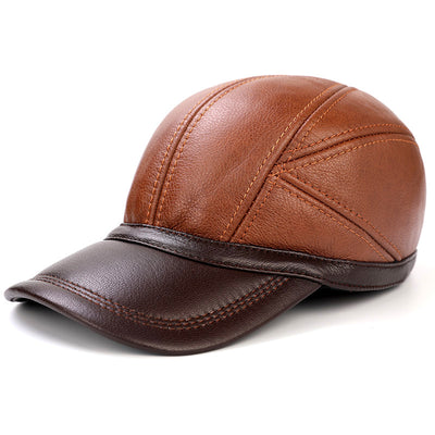 Gorra de Béisbol en Cuero Premium de Primera Capa - Image 8