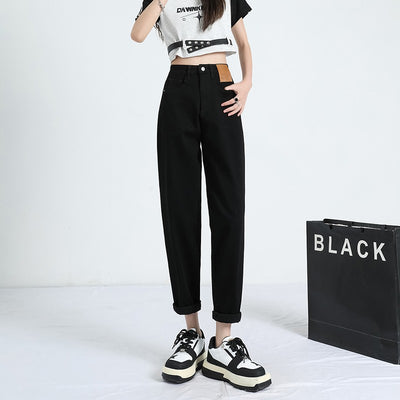 Jeans Talle Alto Rectos Harem para Mujer - Image 9