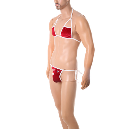 Corbatín Ajustable Navideño para Hombre Estilo Europeo y Americano - Image 2